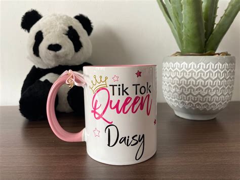 Personalised Tik Tok Mug T Birthday Tiktok Girl Daughter Etsy