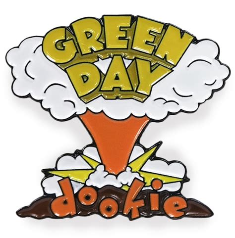 Dookie Pin Green Day Dookie Logo Clipart Full Size Clipart