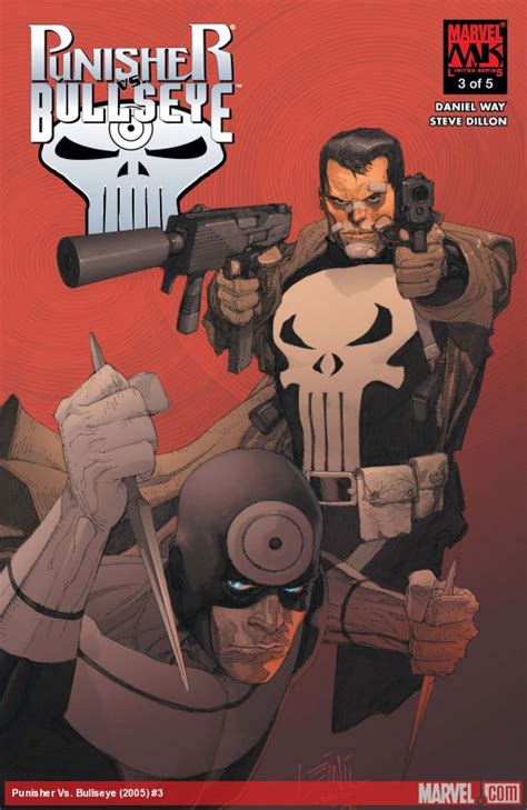 Punisher Vs Bullseye 2005 3 Comic Issues Marvel