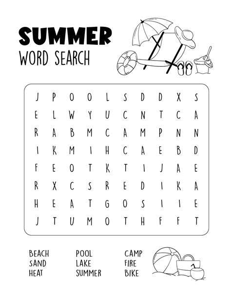 Word Searches For 8th Graders