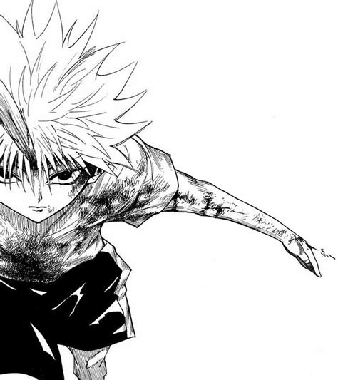 Killua Lightning Tattoo Killua Hunterxhunter Minimalistic Tried