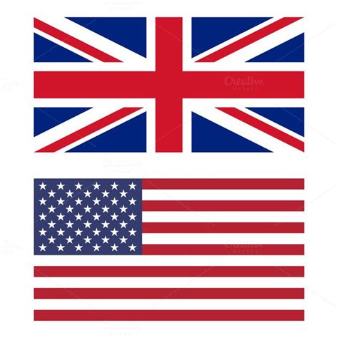 Flags Of Uk And Usa Uk Flag France Flag United Kingdom Flag