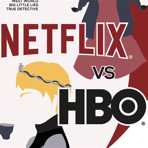 Netflix Vs Hbo Infografía Estática Y Animada Domestika