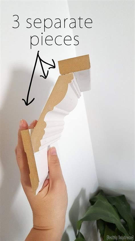 Do it yourself crown molding system, installs with no tools, just peel & stick. Installing Crown Molding to be SUPER Chunky and beefy ...