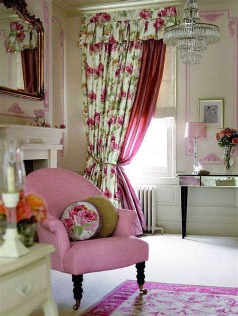 We did not find results for: English country bedroom. floral drapery pink, white, and ...