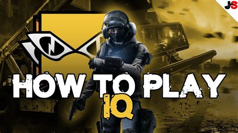 How To Play Iq Rainbow Six Siege Operator Tutorial Youtube