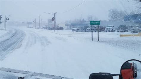 Kansas Winter Storm Closes Roads Wichita Weather Forecast The