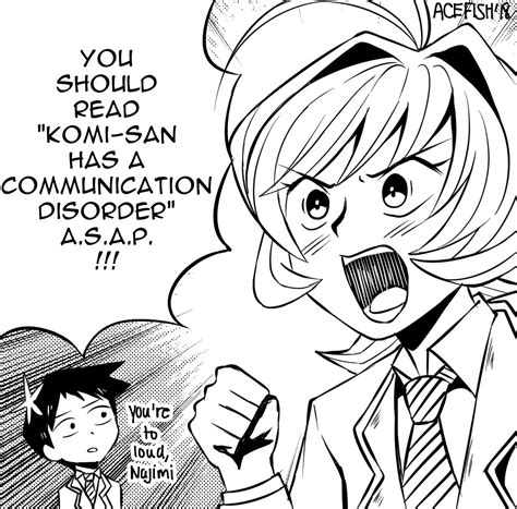 Najimi Demands You To Read Miss Komi Is Bad At Communication Manga