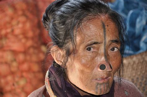 Nose Plugs Of The Apatani Women 10 Pics