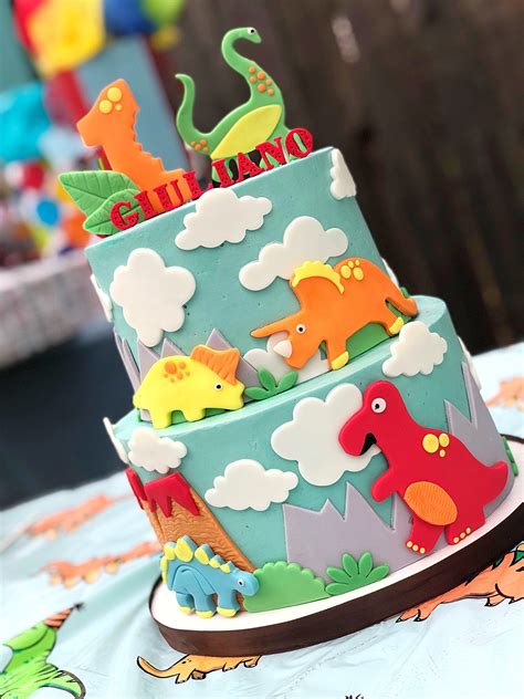 Planning a party can be hard work so be sure to check out these 28 fab dinosaur party ideas to help you lighten the load. Baby G Is 1 + A Dino Themed Birthday Party | Boys 1st ...