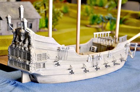Dixon Miniatures Piratenschiffe Brückenkopf Das