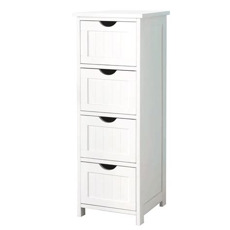 Our single and double door bathroom wall cabinets are eligible online for free delivery! Bathroom Cabinet Storage with 4 Drawers - Home Store + More