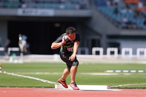 現役アスリート村上輝選手が教える 砲丸投（砲丸投げ） で遠くに飛ばす練習方法とコツ スポンサーシップ 日本体育施設株式会社
