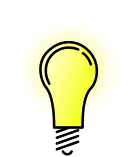 Download High Quality Light Bulb Clipart Yellow Transparent Png Images