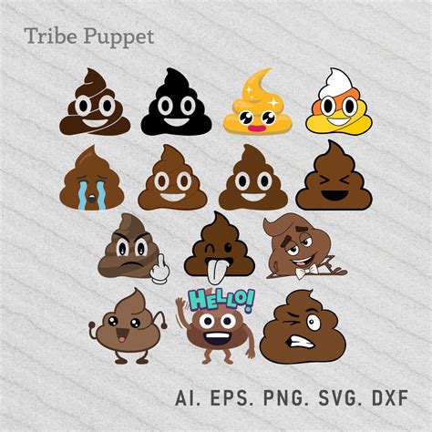 Poop Emoji Svg Masterbundles