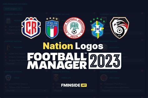 FMI Nations Standard Logos Football Manager FM FM