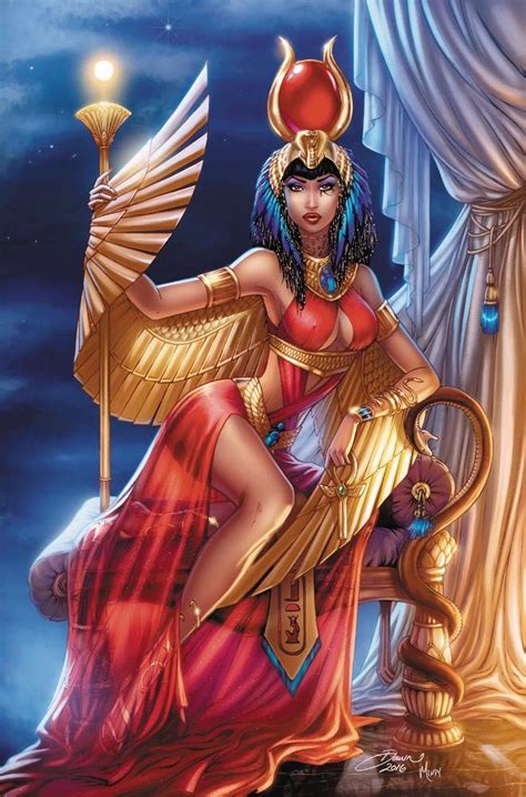 J P Roth Fresh Comics Egyptian Goddess Art Isis Goddess Egyptian