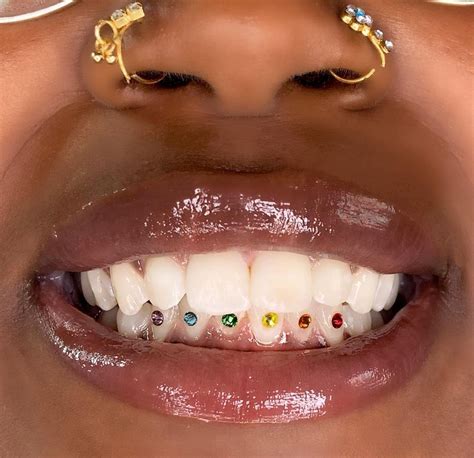 Tooth Jeweler Mua On Instagram Rainbow Crystals Dm To
