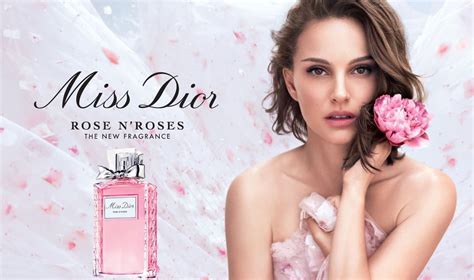 Natalie Portman Miss Dior Rose N Roses Perfume Celebrity