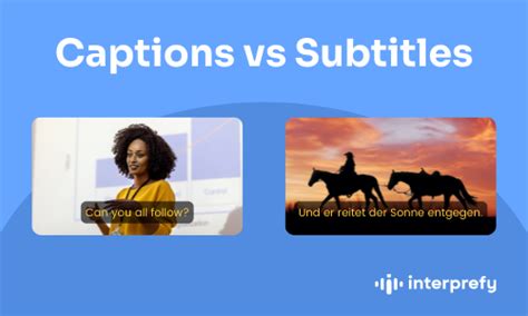 Captions Vs Subtitles What Is The Difference
