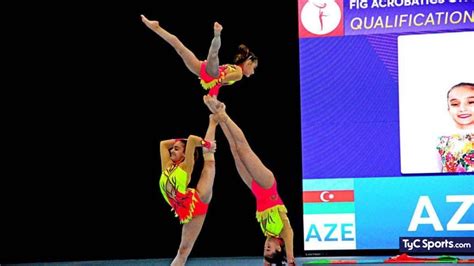 Fig Acrobatic Gymnastics World Championships Baku Día 2 Tyc Sports