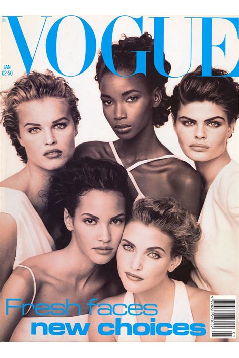 Vogue Archive Group Covers Vogue Covers Peter Lindbergh Vogue Magazine