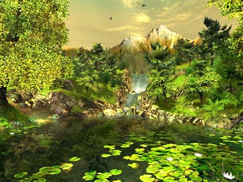 Nature 3d Screensaver Free Yourself From Your Everyday Routine And