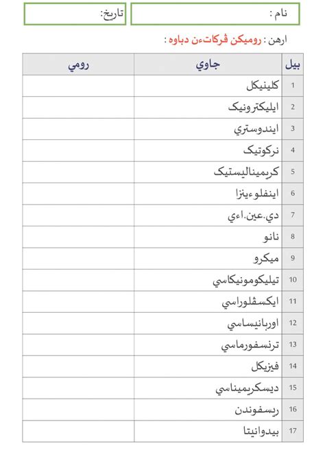 Naik kelas dan budaya tutup sekolah cuti akhir tahun. Latihan Jawi Tahun 4 worksheet