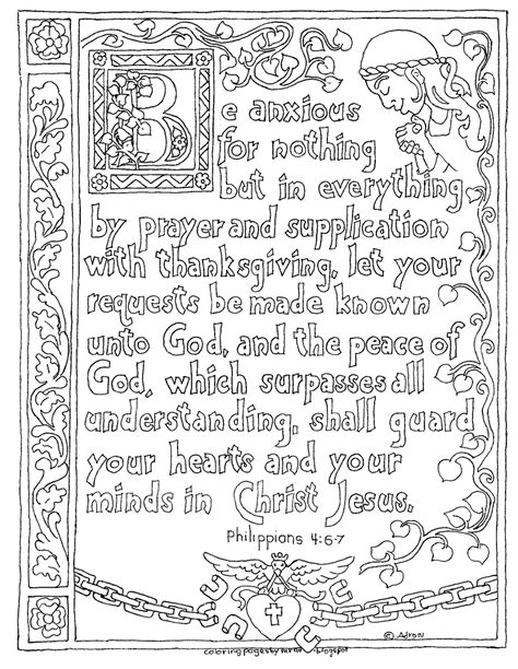 Free account includes thousands of free teaching resources to download pick your own free resource every week with our newsletter this lovely coloring page is a great activity to help children memorize philippians 4:13. Coloring Pages for Kids by Mr. Adron: Printable ...