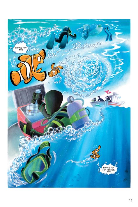 disney·pixar finding nemo and finding dory the story of the movies in comics tpb read all