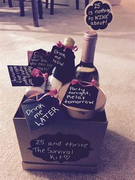 There's a world of experiences just waiting to make the perfect 30th birthday present, from personalised gifts through to bucket list goals they can tick off to mark the milestone properly. 25th Birthday Gift Basket! | Gifts | 30th birthday gifts ...