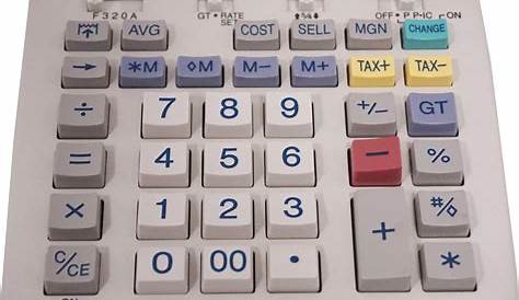 How To Use A Sharp El-1750v Calculator