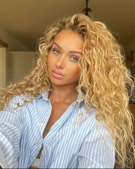 Curly Hair Styles Blonde Curly Hair Hot Body Women Color Choices Wig Hairstyles Gorgeous