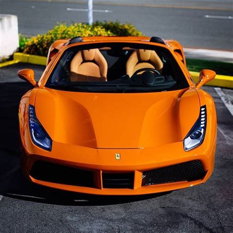 Orange Ferraris Are Becoming A Thing Yay Or Nay For This 488 Spider