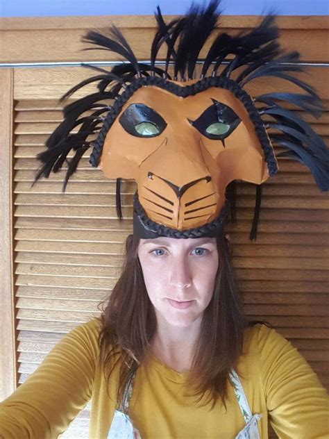 Scar Headress By Highmooncreations On Etsy Lion King Broadway Lion