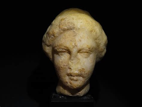 ancient greek marble female sculpture head 4th century bc catawiki
