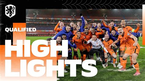 🦁 𝐐𝐔𝐀𝐋𝐈𝐅𝐈𝐄𝐃 for the world cup 🇳🇱 highlights nederland noorwegen youtube