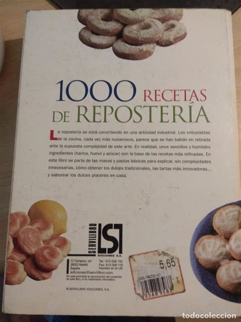 1000 Recetas De Reposteria Comprar Libros De Cocina Y Gastronomía En