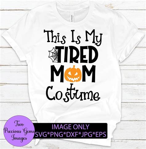 This Is My Tired Mom Costume Mom Halloween Cute Halloween Etsy