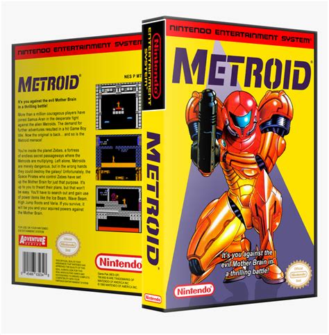 Metroid Nes Label Hd Png Download Kindpng