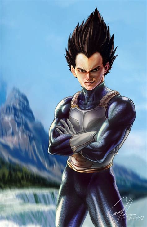 Here My Second Try For The Realism Dbz Character Vegeta I Thanks For