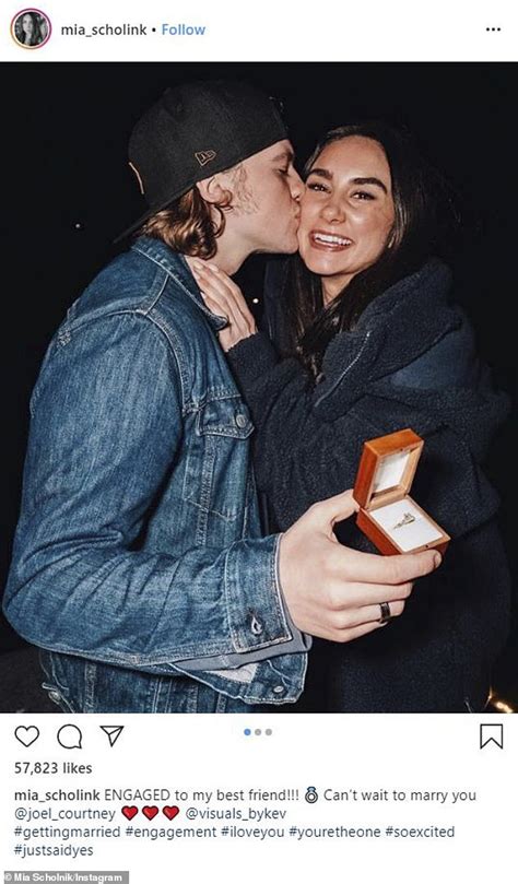 The Kissing Booths Joel Courtney Gets Engaged To Girlfriend Mia
