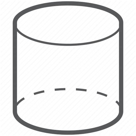 Cylinder Figure Geometry Shape Shapes Icon Download On Iconfinder