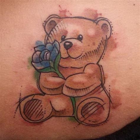 Bear tattoos date back to celtic times, when the warriors inked them as emblems, and girls tattooed them as female symbols of the moon and childbearing. 45 Sweet Teddy Bear Tattoos for Your Body (2019)