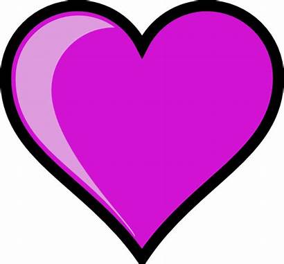 Purple Heart Clipart Clip Clker Vector Royalty