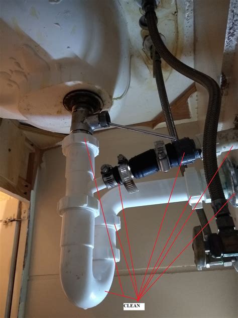 Bath Sink With Ac Drain Line Clogged Pictures Plumbing Diy Home