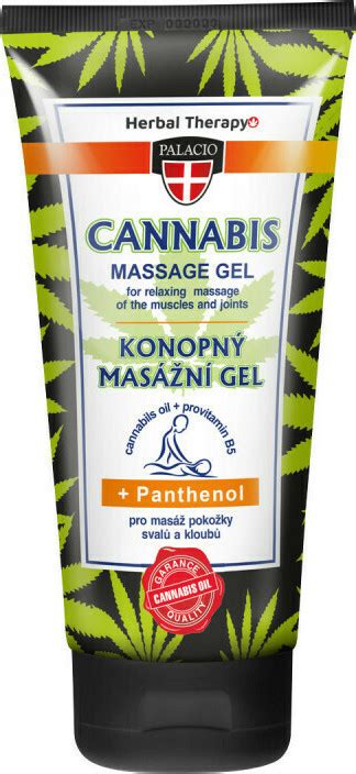 palacio cannabis massage gel with panthenol 200ml skroutz gr