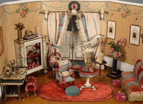 French Room Box French Doll House Doll House Antique Dollhouse
