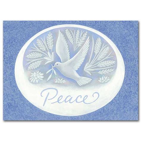 Peace Dove Christmas Cards The Catholic T Store