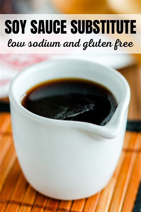 Soy Sauce Substitute Low Sodium Gluten Free Alternative Artofit